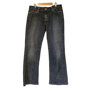 LEVI'S Womens 515 Low Boot Cut Jeans Size 12M Dark Wash Classic Five Pocket